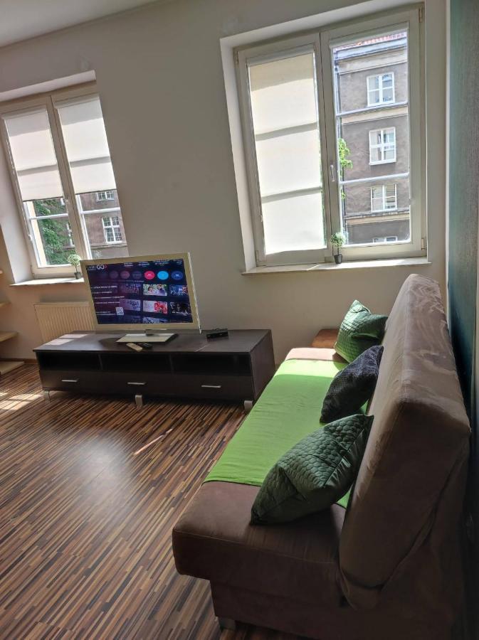 Apartament Przy Fontannie Neptuna Gdaňsk Exteriér fotografie